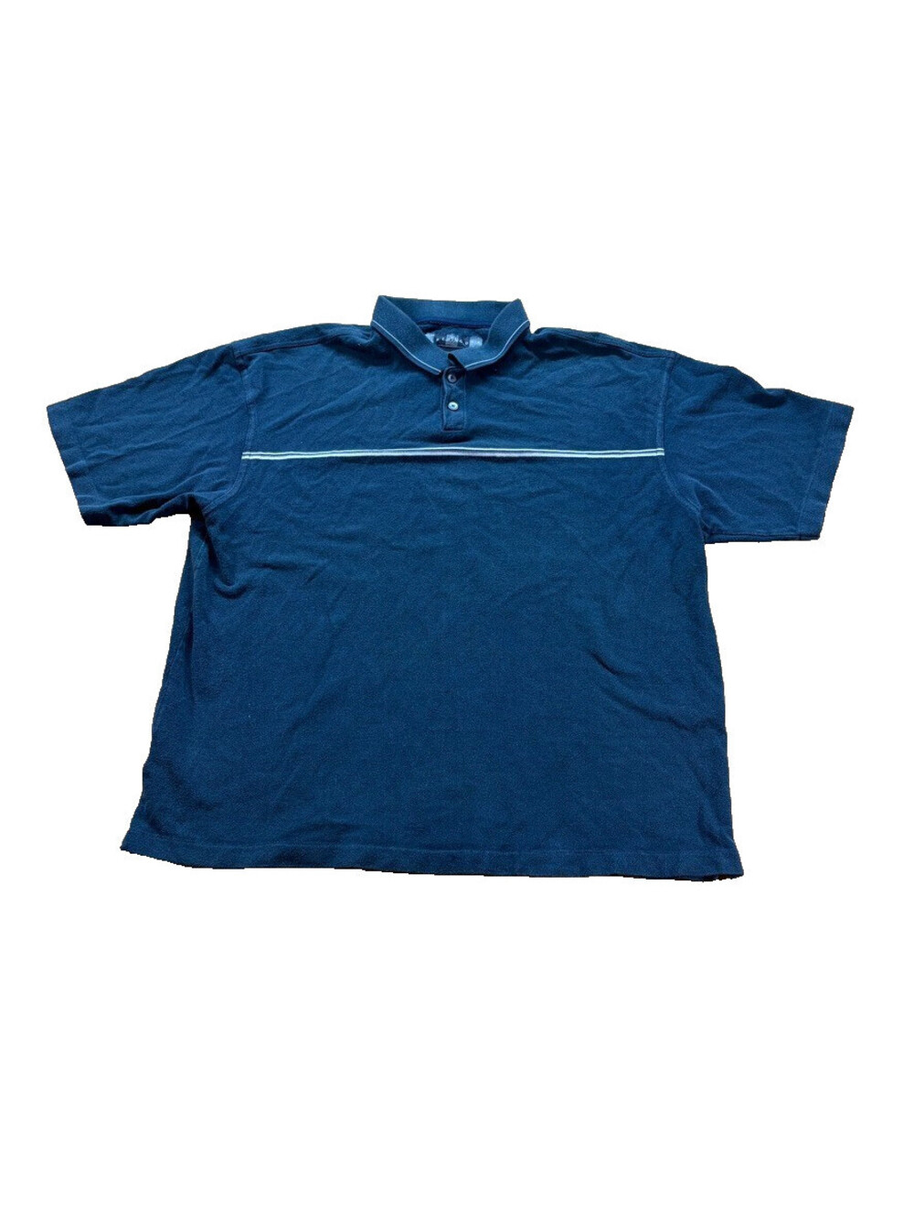 Vintage Y2K Nike Golf Striped Polo Shirt Mens XL Preppy Top